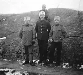 MILITÄRLÄGER VID GOTTSKÄR ONSALA UNDER FÖRSTA VÄRLDSKRIGET