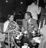 Reportage från pappersbruket Papyrus pressvisning i Mölndal, 29/8 1955.