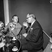 Reportage från pappersbruket Papyrus pressvisning i Mölndal, 29/8 1955.