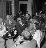 Reportage från pappersbruket Papyrus pressvisning i Mölndal, 29/8 1955.