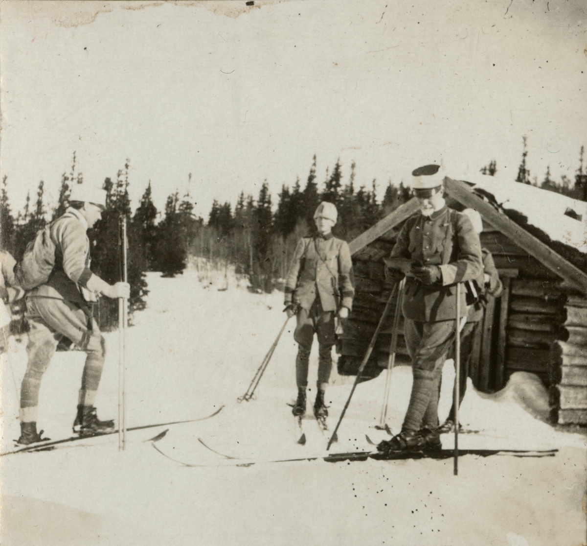Sigrid Sjöström, Soldater på skidor.