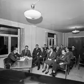 Säkerhetskommittén på pappersbruket Papyrus i Mölndal, 23/10 1956.