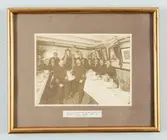 H.M. Pansarbåten Ärans underofficerare i U.O. mässen Exp år 1911-1912