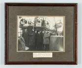 Kung Gustav V ombord på H.M. Kanonbåt Svensksunds 1917