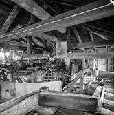 Gamla renseriet på pappersbruket Papyrus i Mölndal, 23/3 1961.