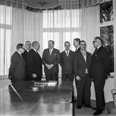 Förslagspristävlan på Papyrus 1964. Prisutdelning. Pappersbruket Papyrus i Mölndal, 2/3 1965.