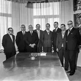 Förslagspristävlan på Papyrus 1964. Prisutdelning. Pappersbruket Papyrus i Mölndal, 2/3 1965.