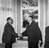 Förslagspristävlan på Papyrus 1964. Prisutdelning. Pappersbruket Papyrus i Mölndal, 2/3 1965.