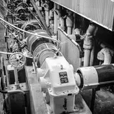 Voith, maskindetalj, på pappersbruket Papyrus i Mölndal, 4/2 1966.