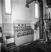 PM7 på pappersbruket Papyrus i Mölndal, 28/11 1966. Foto före rivning.