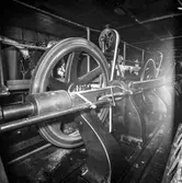 PM7 på pappersbruket Papyrus i Mölndal, 28/11 1966. Foto före rivning.