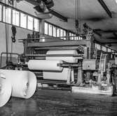 Rullmaskin nr 14 på pappersbruket Papyrus i Mölndal, 8/6 1967.