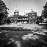 Pappersbruket Papyrus disponentbostad Villa Papyrus i Mölndal, 29/7 1968.