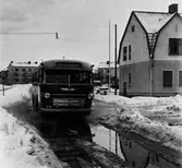 Bussen på väg till Mösseberg.