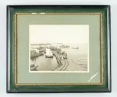 Minutläggare på Drottningskär 1908