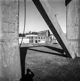 Sulfitfabriken på pappersbruket Papyrus i Mölndal, 4/10 1968.