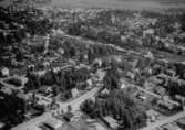 Flygfoto över Tenhult i Jönköpings kommun. 1273/1966