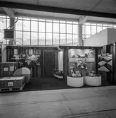 Pappersbruket Papyrus monter vid Scanpack 1970. Svenska Mässan i Göteborg, 16/10 1970.