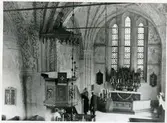 Sala sn, Sala kn.
Interiör av Sala sockenkyrka.