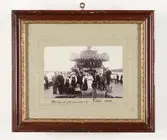 Besökare på pansarbåten Göta 1902