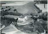 Flygfoto över Strömsholms slott, Strömsholm.