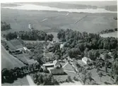 Flygfoto över Stäholms säteri, Stäholm.
