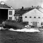 Varvet runt- en bildutställning
Ubåten Sjöbjörnen sjösattes i januari 1968. Systerfartyget Sjöhästen sjösattes i augusti samma år.