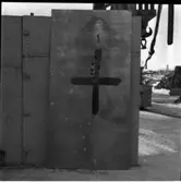 Artillerisektionen
Artillerisektionen, plåtar på skjutfältet