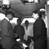 Liberia (CG 27)
Dopmiddag och överlämnande av  Liberia (CG 27)