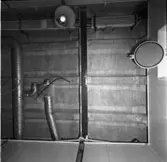 Carlskrona
Interiör av minfartyget Carlskrona, rör arrangemang i taken