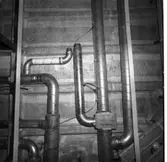 Carlskrona
Interiör av minfartyget Carlskrona, rör arrangemang i taken