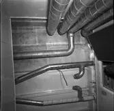 Carlskrona
Interiör av minfartyget Carlskrona, rör arrangemang i taken