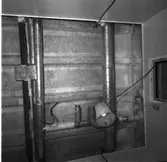 Carlskrona
Interiör av minfartyget Carlskrona, rör arrangemang i taken