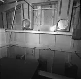 Carlskrona
Interiör av minfartyget Carlskrona, rör arrangemang i taken