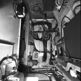 Piteå och Västerås
Interiöer från torpedbåtarna Piteå och Västerås.\\Styrmaskin, SLC, maskinrum och bryggan.