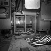 Piteå och Västerås
Interiöer från torpedbåtarna Piteå och Västerås.\\Styrmaskin, SLC, maskinrum och bryggan.