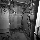 Piteå och Västerås
Interiöer från torpedbåtarna Piteå och Västerås.\\Styrmaskin, SLC, maskinrum och bryggan.