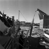 Carlskrona
Befälsflaggan hissas på minfartyget Carlskrona