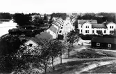 Storgatan. Övre Säljet till vänster. Foto i början av 1900-talet, troligen 1907-08.