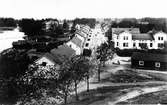 Storgatan. Övre Säljet till vänster. Foto i början av 1900-talet, troligen 1907-08.