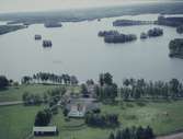 Flygfoto över Sunds Herrgård i Jönköpings kommun. 1308 / 1966