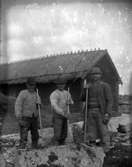 Lillhärad sn, Västerås.
Ombyggnad av bäckbron, vid prästgården.