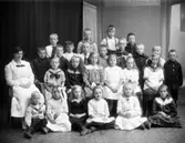 Skolfoto. Skolklass.