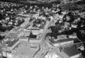 Flygfoto över Vetlanda, Jönköpings län. 1226/ 1966