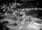 Flygfoto över Äng i Nässjö kommun, Jönköpings län. 843/ 1967