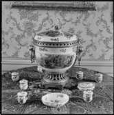 Beckershof, herrgårdsinteriör, Vingåkers socken, Södermanland.