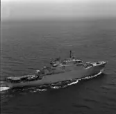 Carlskrona
Minfartyget Carlskrona, provtur.\\Helikopterbilder