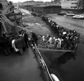 Carlskrona
Besöksdag för anställda vid varvet på minfartyget Carlskrona