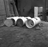 Svepkatamaran
Svepkatamaranen i plastverkstaden och i hall 4