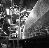 M 80
Arbetsställningar kring M 80 och plastning av däcket